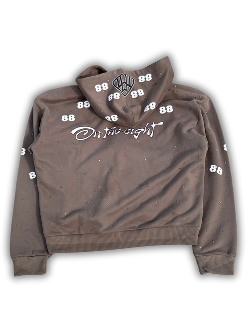 "ON THE EIGHT ZIPUP"